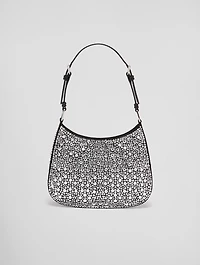 Prada Cleo Satin Bag With Crystals