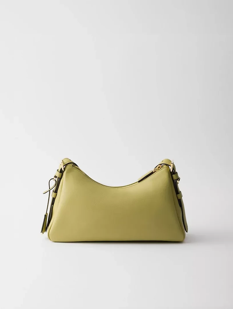 Prada Aimée Medium Leather Shoulder Bag