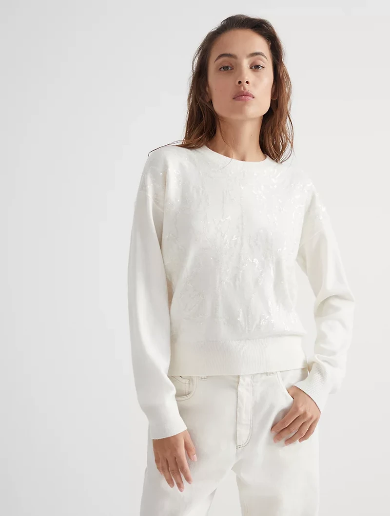 Sweater With Embroidery