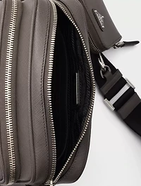 Saffiano Leather Shoulder Bag