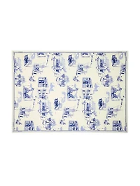 London Landmarks Wool Silk Scarf
