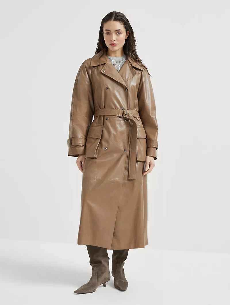 Nappa Leather Trench