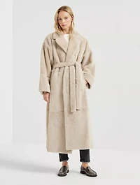 Reversible Shearling Coat