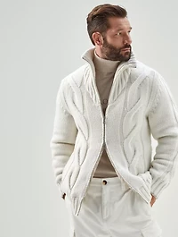 Knit Outerwear Jacket