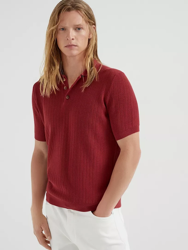 Wide Rib Polo