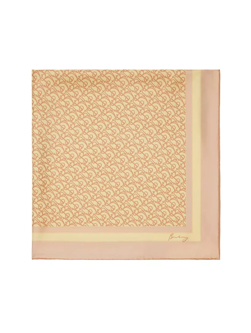 B Charm Silk Scarf