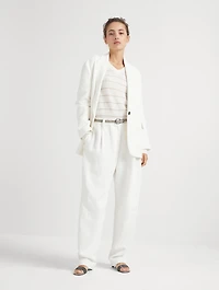 Linen And Cotton Blazer