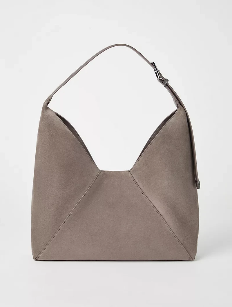 Suede Calfskin Bc Duo Bag