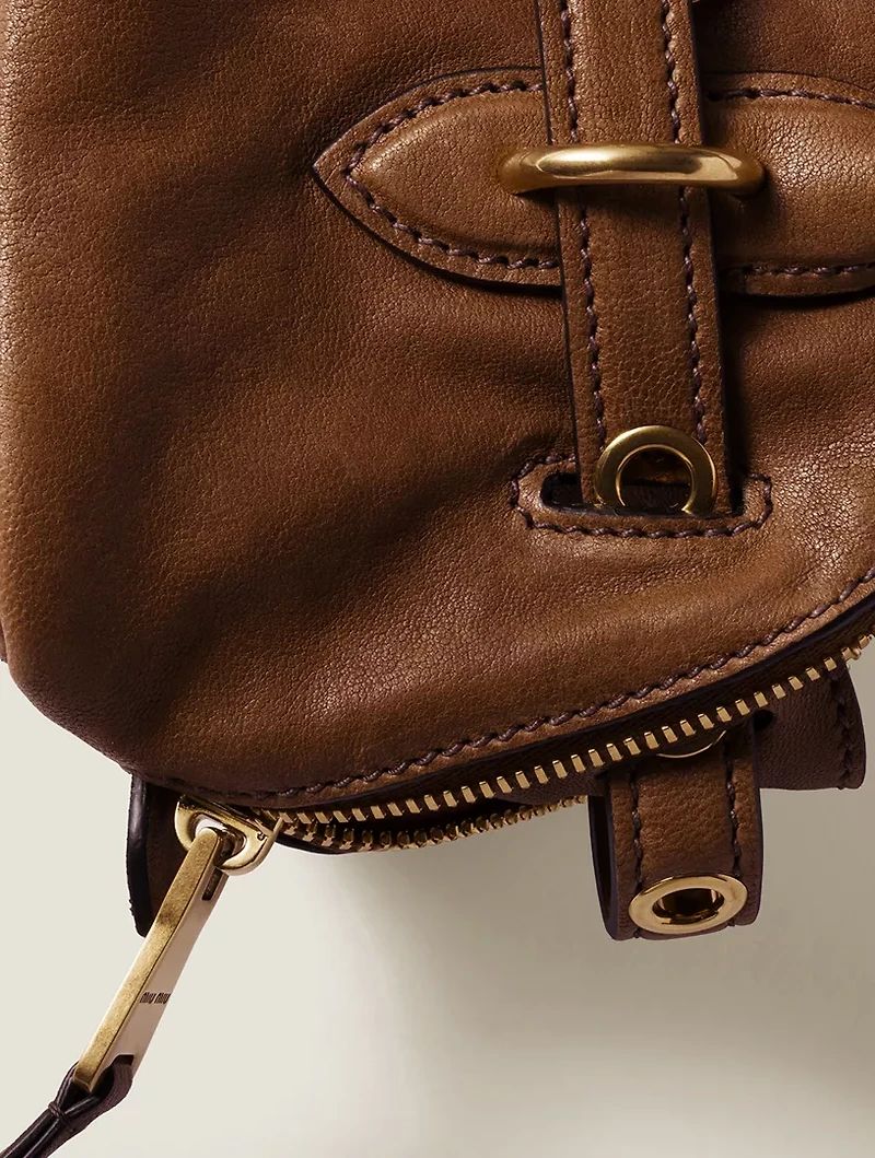 Aventure Mini Nappa Leather Bag