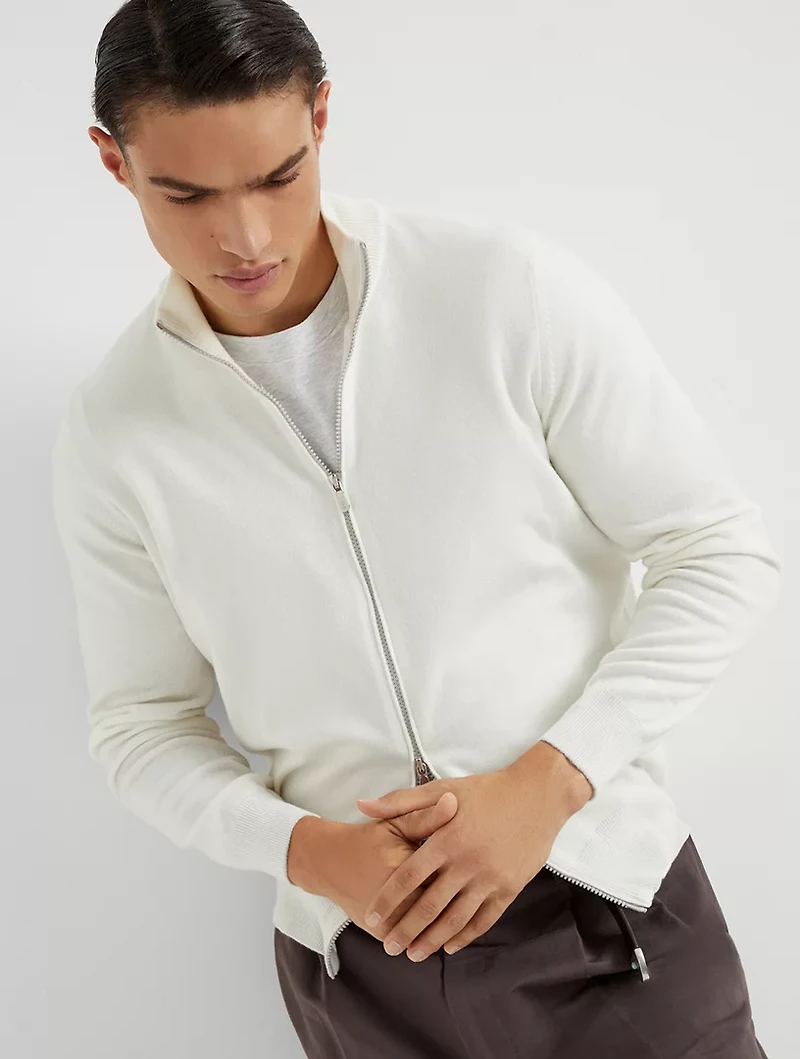Zip-front Cardigan