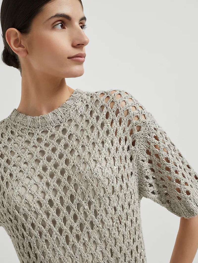 Dazzling Net Dress