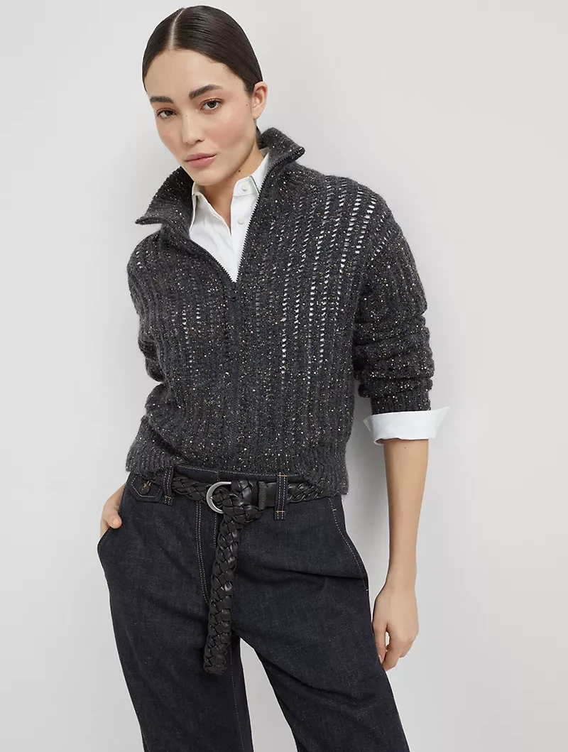 Dazzling Rib Cardigan