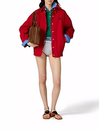 Heavy Poplin Blouson Jacket