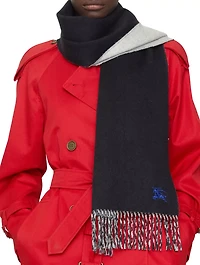 Reversible Cashmere Scarf