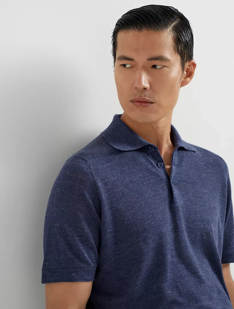 Polo-style Sweater