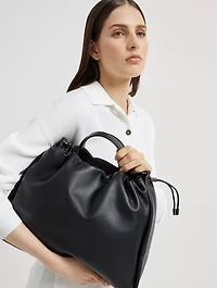 Large Leather Mellow Bag