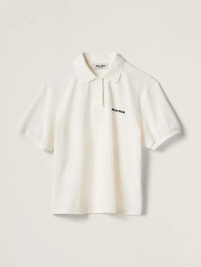 Cotton Piqué Polo Shirt