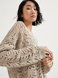 Foliage Lace Sweater