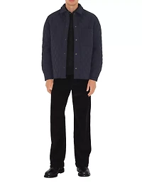 Reversible Quilted Nylon Overshirt