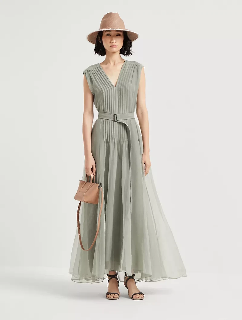 Crispy Silk Dress