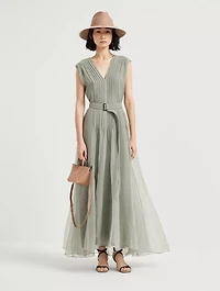 Crispy Silk Dress