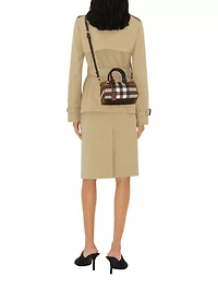 Mini Check Bowling Bag