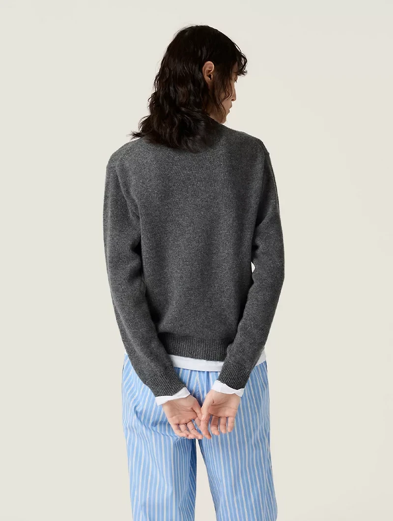 Cashmere V-neck Sweater
