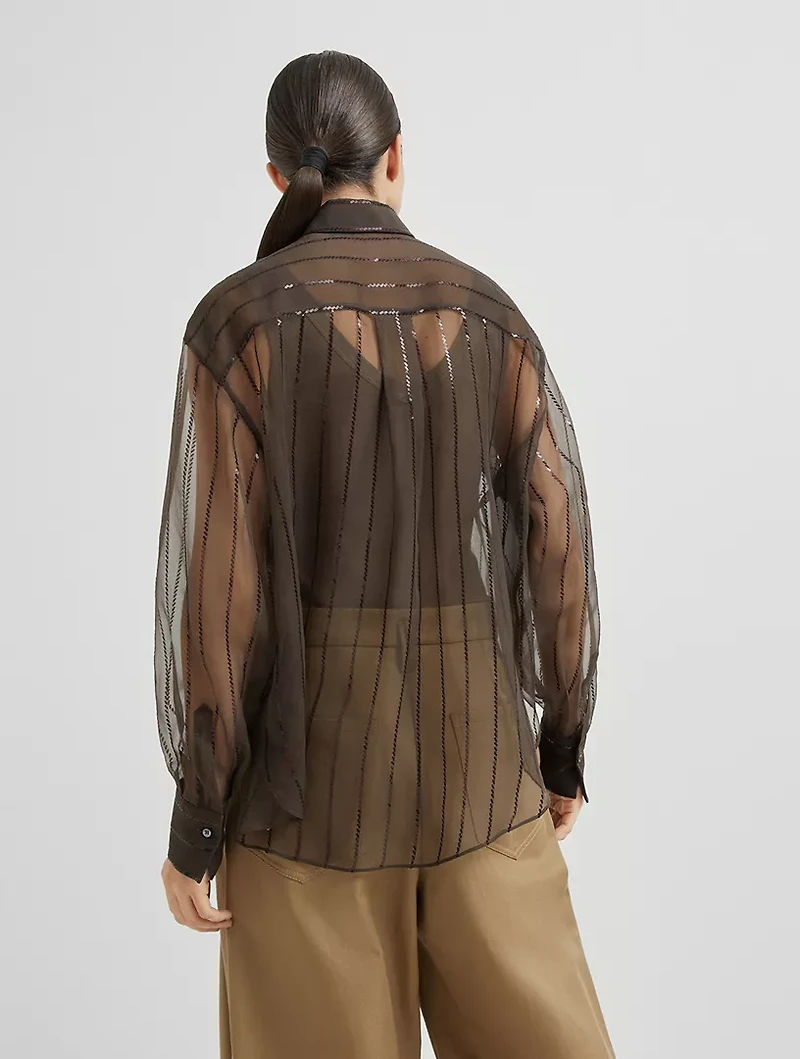 Dazzling Embroidery Shirt