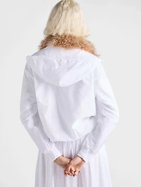 Reversible Jersey Hoodie