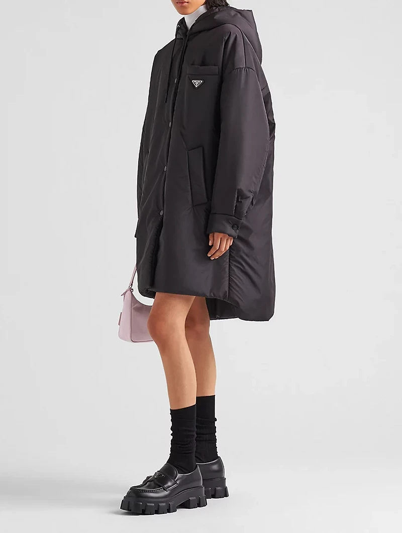 Oversized Light Re-nylon Raincoat