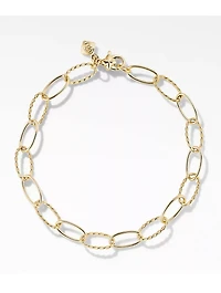 Oval Link Bracelet 18k Yellow Gold