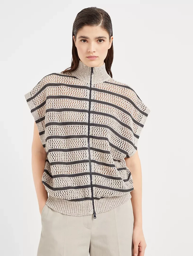 Dazzling Net Cardigan