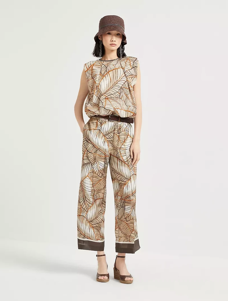 Papyrus Print Top