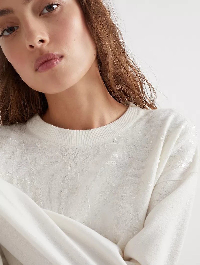 Sweater With Embroidery