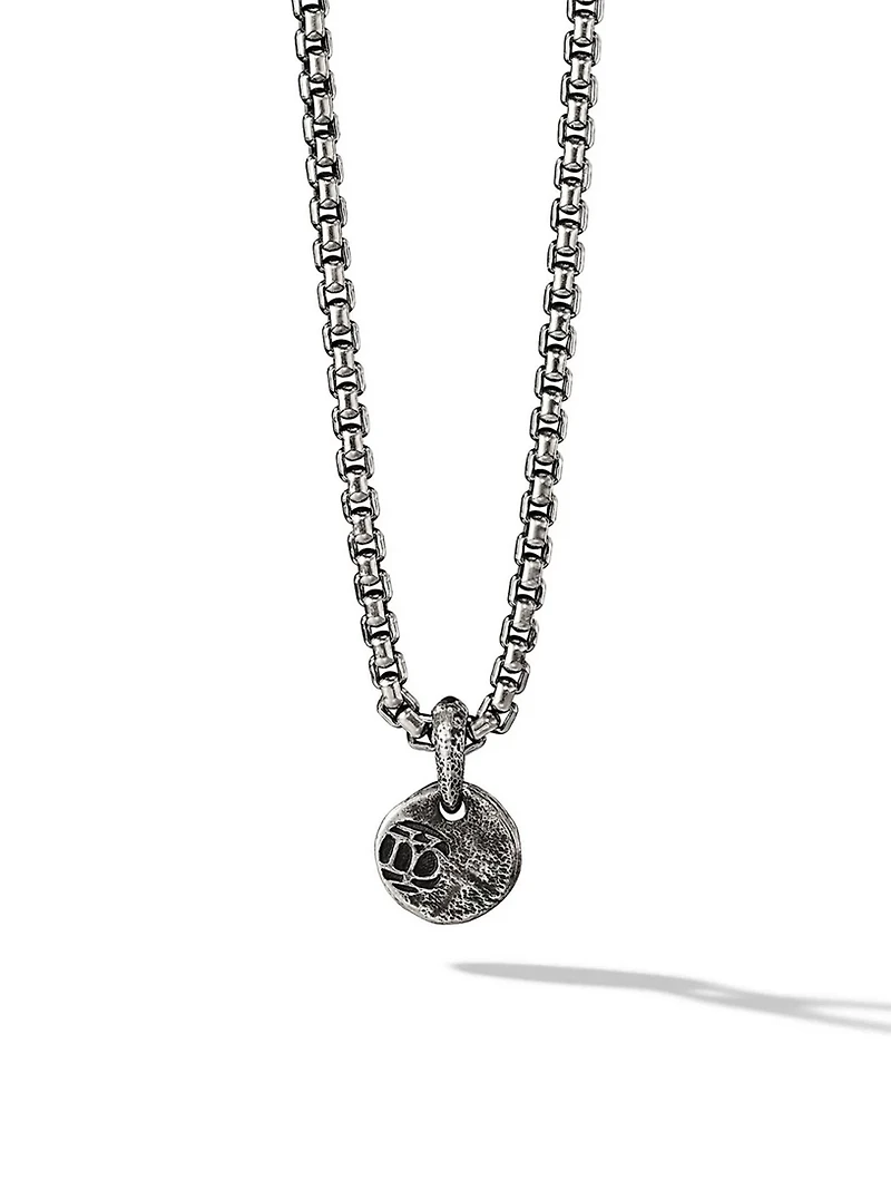 Shipwreck Coin Amulet In Sterling Silver