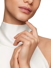 Dy Eden Band Ring Platinum, 2mm