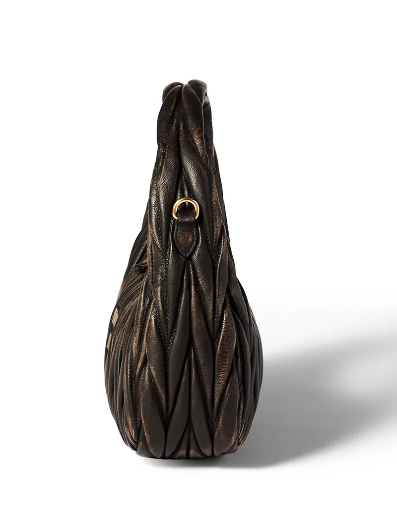 Wander Matelassé Nappa Leather Bag