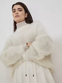 Mohair And Silk Sweater