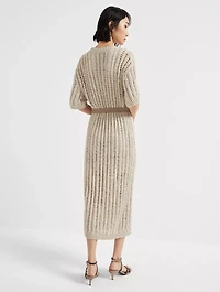 Dazzling Knit Dress