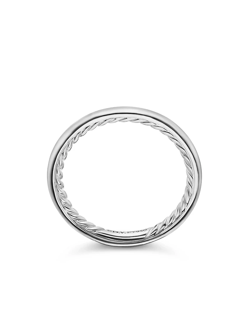 Dy Eden Band Ring Platinum, 2mm