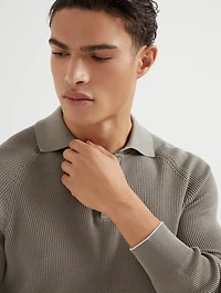 Polo-style Sweater