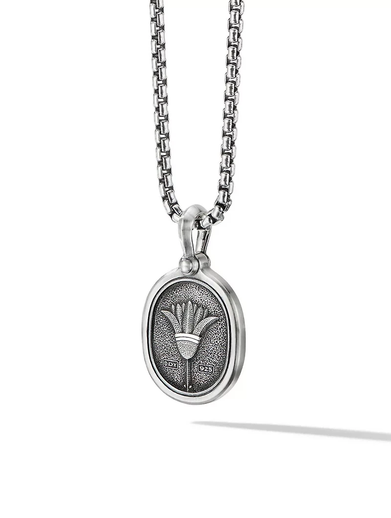 Petrvs® Scarab Amulet In Sterling Silver