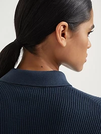 Polo-style Sweater