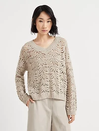 Foliage Lace Sweater