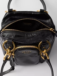 Prada Dangle Leather Top-handle Mini-bag