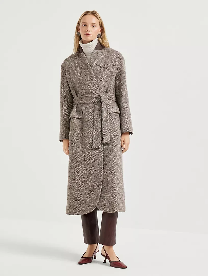 Coat With Monili