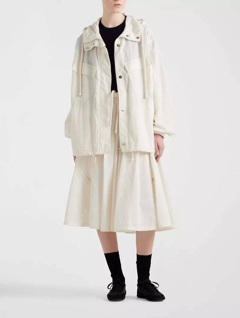 Technical Pongé Blouson Jacket