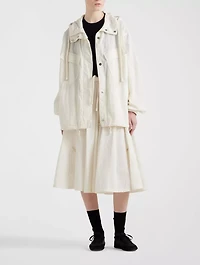 Technical Pongé Blouson Jacket