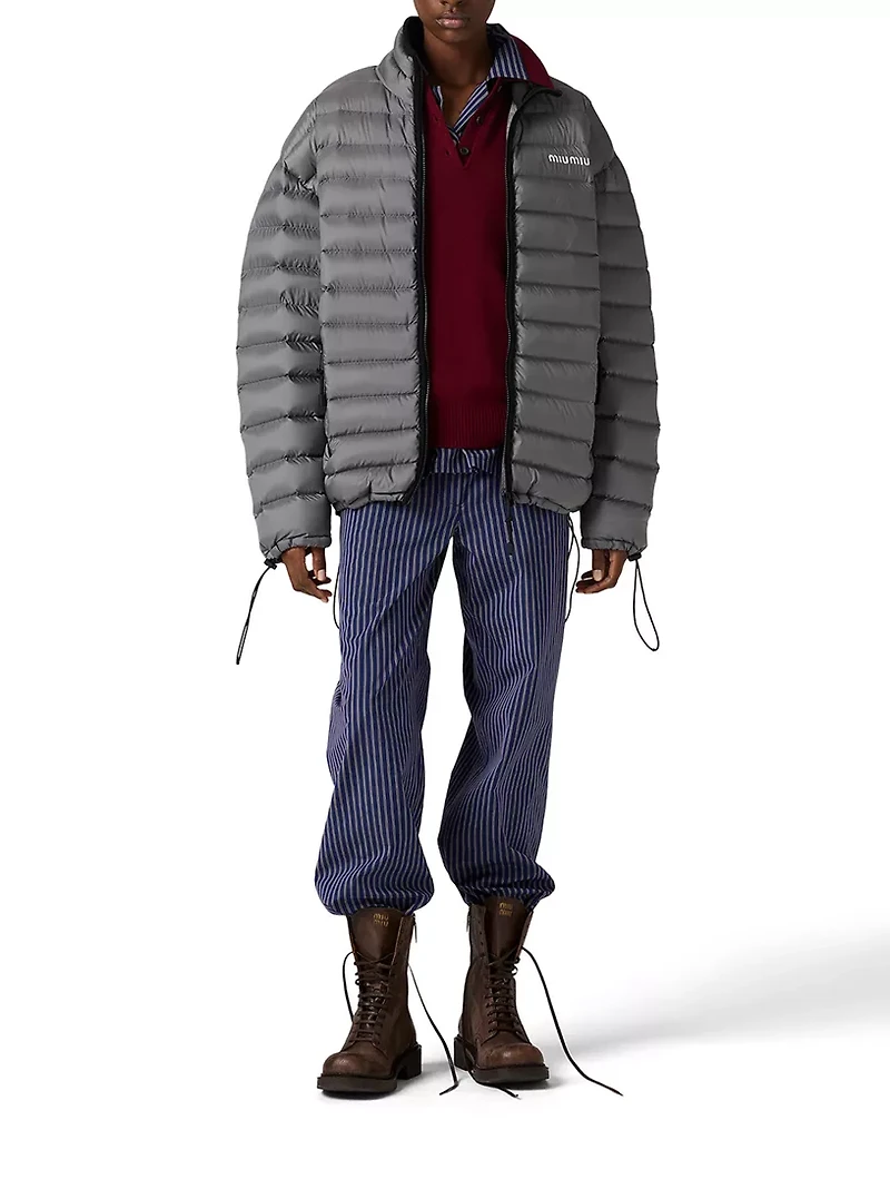Lightweight Pongé Down Jacket