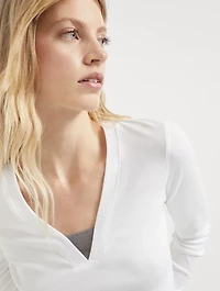 Ribbed Jersey T-shirt